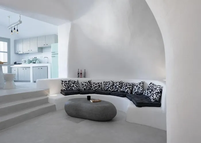 Yposkafon Concept Two-bedroom With Private Jacuzzi And Hamam 아파트 메갈로호리